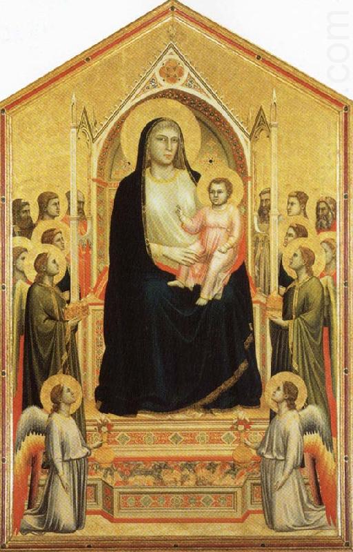 Madonna in Maesta, GIOTTO di Bondone